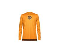 FOX Racing - Ranger L/S Jersey Fox Head - Maglietta da ciclismo L arancione