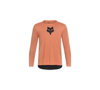 Maglia a maniche lunghe fox ranger head per bambini color corallo