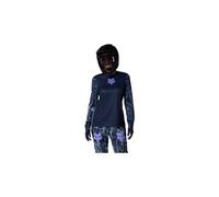 Maglia a maniche lunghe fox ranger image print blu da donna