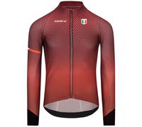 Maglia a Maniche Lunghe Gregarius Hybrid Made in Italy bordeaux