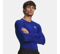 Under Armour Heatgear Comp Manica Lunga Uomini-Blu in blu, Taglia: M