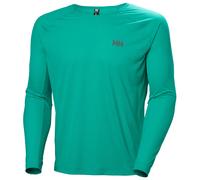 Helly Hansen Trail LS T-shirt, uomo, verde S(48) Signal Green