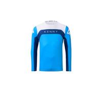 Maglia a maniche lunghe kenny elite bambino blu bianco