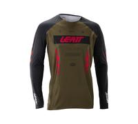 Leatt Gravity 5.0 Long Sleeve Jersey Verde M Uomo