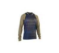 Maglia a maniche lunghe marrone ion scrub