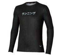 Maglia a maniche lunghe Mizuno Core graphic Noir L