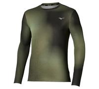 Maglia a maniche lunghe Mizuno Core graphic Vert XL