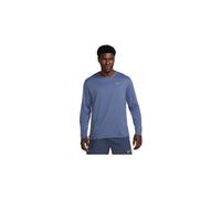 Nike Maglia da Running A Maniche Lunghe da Uomo Miler Dri-Fit UV, Diffused Blue/Reflective Silv, FB7070-491, M