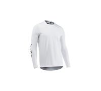 Maglia a maniche lunghe northwave bomb hello goodbye bianca da uomo