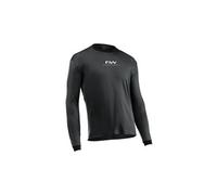Maglia maniche lunghe Northwave Sharp - Nero bianco XL / Nero