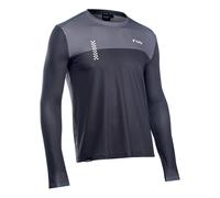 Northwave Xtrail 2 Long Sleeve Enduro Jersey Nero L Uomo Grey / Black