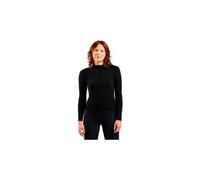 Maglia a maniche lunghe odlo performance donna con zip intera nero