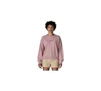 Patagonia Felpe W'S '95 OVAL LOGO DAILY CREW in Rosa EU L