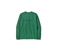 Patagonia - L/S P-6 Logo Responsibili-Tee - Maglia a manica lunga L verde