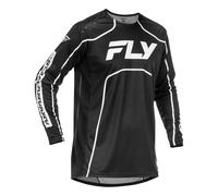 Maglia a maniche lunghe per bambini Fly Racing Rayce Noir