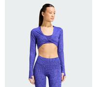 Maglia a maniche lunghe PrimeLift Workout Snake Twist Reversible Solar Purple / Pure Purple M