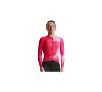 Maglia a maniche lunghe rapha pro team lightweight iii rosa da donna