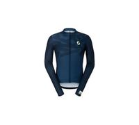 Maglia a maniche lunghe scott rc endurance blu da uomo