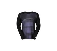 Maglia a maniche lunghe scott tuned uomo nero purple