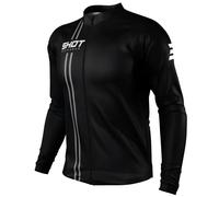 Shot Unlimited Zip Long Sleeve Jersey Nero S Uomo Black