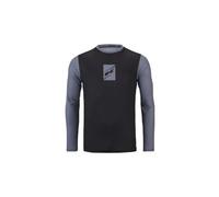 Maglia a maniche lunghe solida grigia per adulti kenny prolight