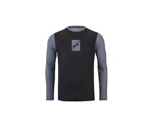 Maglia a maniche lunghe solida grigia per adulti kenny prolight