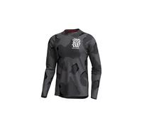 Maglia a maniche lunghe troy lee designs skyline pro grigio nero