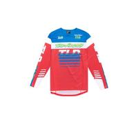 Maglia a maniche lunghe troy lee designs sprint rosso blu