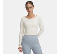 Maglia a maniche lunghe Under Armour Train Seamless da donna Pietra / Bianco XS
