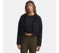 Maglia a maniche lunghe Under Armour Unstoppable Woven Ripstop da donna Nero / Nero S