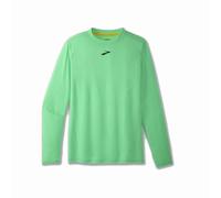 Maglia a Maniche Lunghe Uomo Brooks High Point Verde