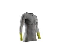 Maglia a maniche lunghe x bionic invent fx grigio giallo