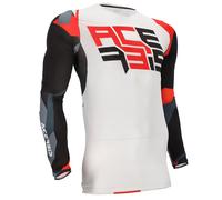 MAGLIA ACERBIS CROSS ENDURO X-FLEX GRIGIO ROSSO NERO BIANCO