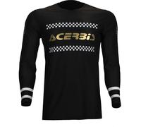 MAGLIA ACERBIS X-FLEX 50' ANNIVERSARY NERO/ORO CROSS ENDURO JERSEY