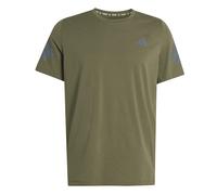 adidas Homme ADI365 Running Climacool Iconic T-Shirt, Olive Strata, S