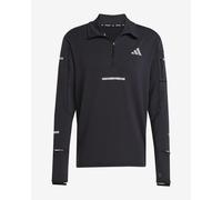 Maglia adidas Adi365 Running CLIMAWARM+ Half-Zip manica lunga nero puro - M