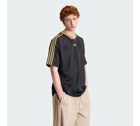 Maglia adidas adicolor Jacquard Black / Dark Football Gold S