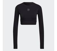 Maglia adidas by Stella McCartney TrueStrength Cropped Long Sleeve Black M