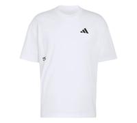 adidas Uomo Climacool Fun Training Graphic Shirt, White/Black, XS