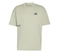 adidas Uomo Climacool Fun Training Graphic Shirt, Halo Green, XXL
