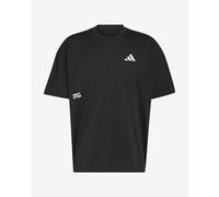 adidas Uomo Climacool Fun Training Graphic Shirt, Black, XS