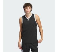 adidas Performance - Adidas Crazy Lite - Maglia nera e bianca-Nero 2XL