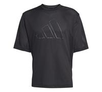 Adidas D4t Power Essentials Workout Mesh Short Sleeve T-shirt Nero L Uomo