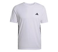 Maglia adidas Essentials Base 3-stripes Blanc M