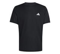 Adidas Workout Essentials Base 3 Stripes Short Sleeve T-shirt Nero 2XL / Regular Uomo