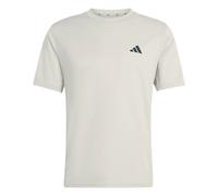 adidas - WE Base Tee - Maglia funzionale XL - Regular grigio/bianco