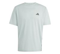 adidas Homme Workout Essentials FEELREADY 3 Stripes T-Shirt, Wonder Sage/Black, XXL