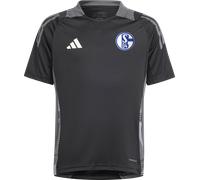 Maglia adidas FC Schalke 04 Tiro tracksuit shirt kids black 4064179455715 in taglia XL(165-176cm) EU