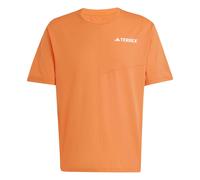 adidas Uomo Terrex Multi Climacool Shirt, Semi Impact Orange, M