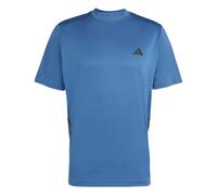 Maglia adidas Tech Essentials Workout 3-Stripes Bleu 2XL
